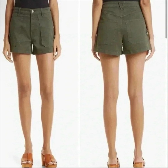Veronica Beard Pants - Veronica Beard Shorts‎ Women's Size 29 Lanny Military Army Green Cargo Shorts